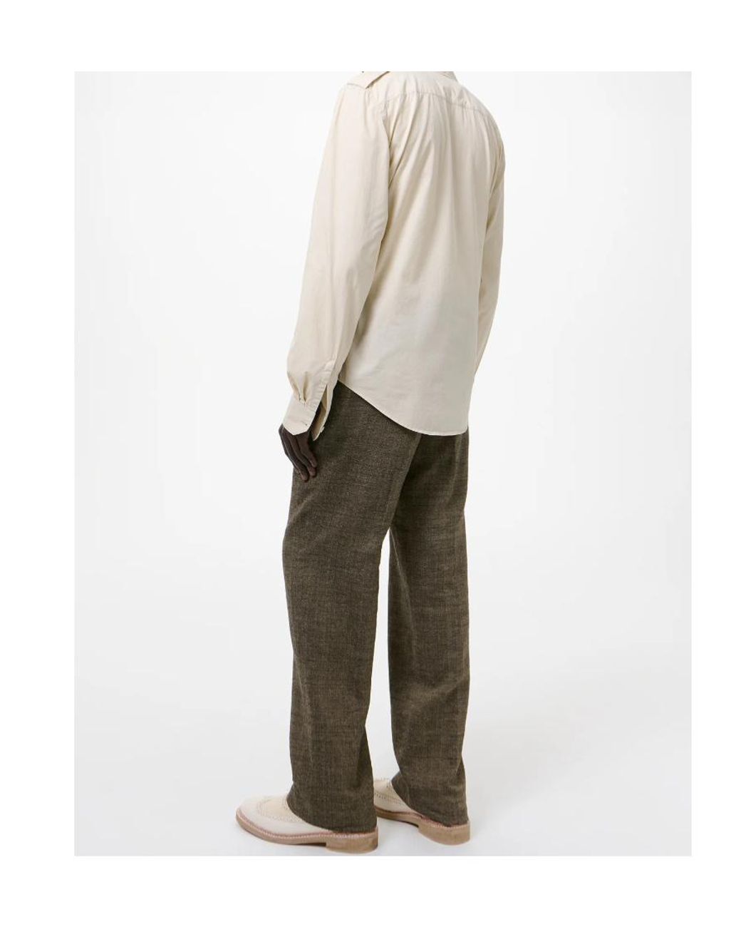 Our Legacy Natural Lean Chest-Pockets Shirt for men