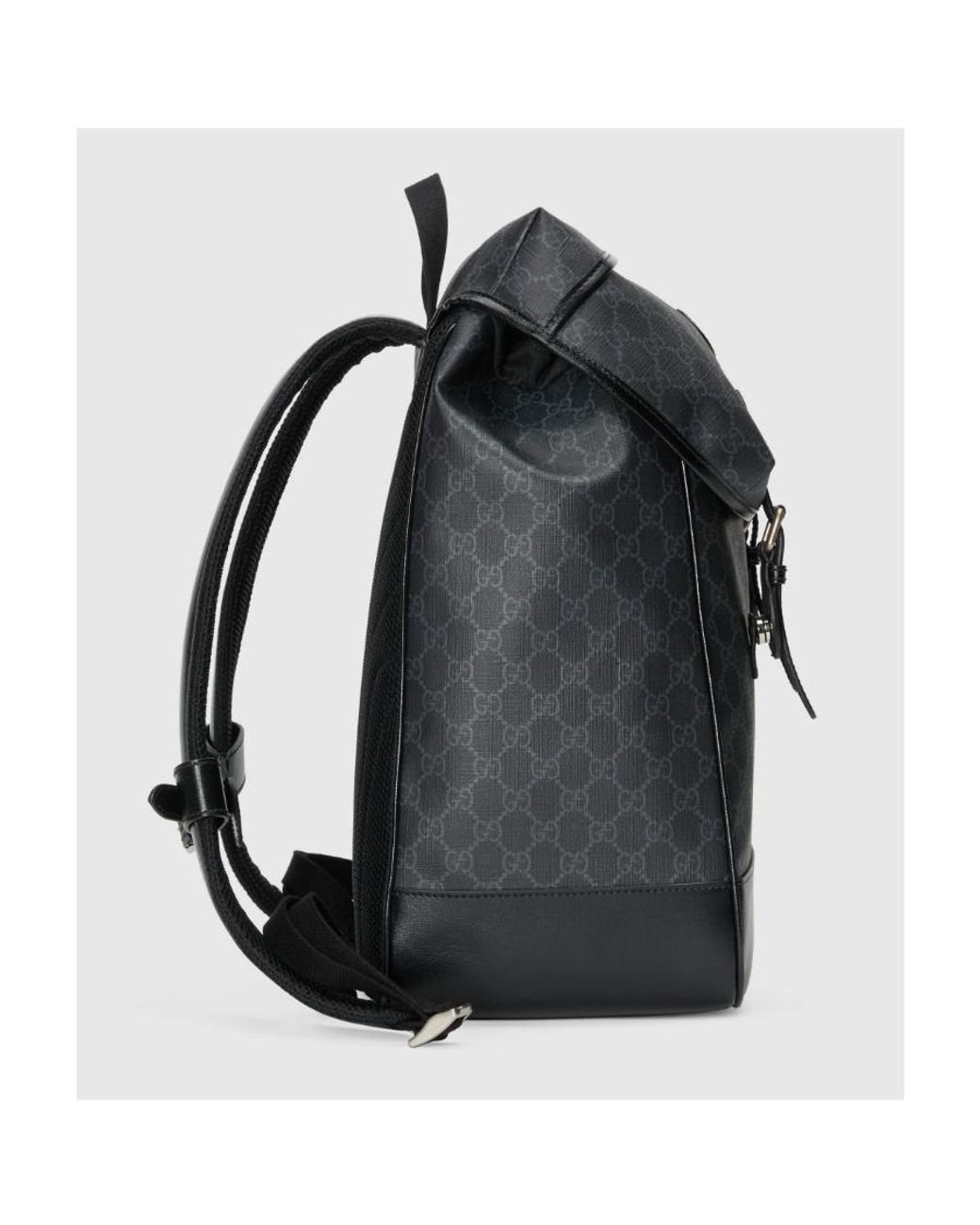 Gucci Gray Gg Supreme Backpack for men