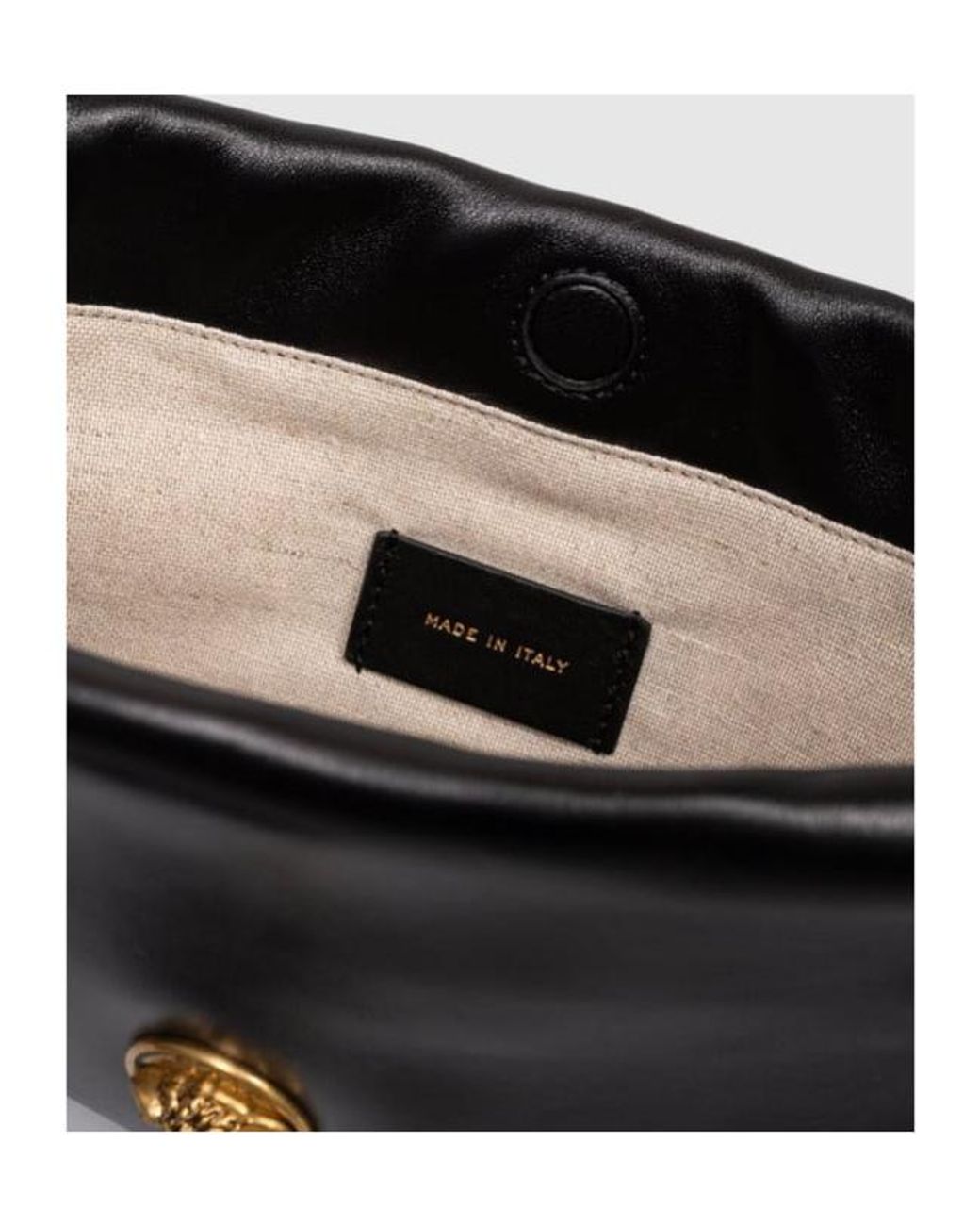 Versace Black Medusa Logo Shoulder Bag