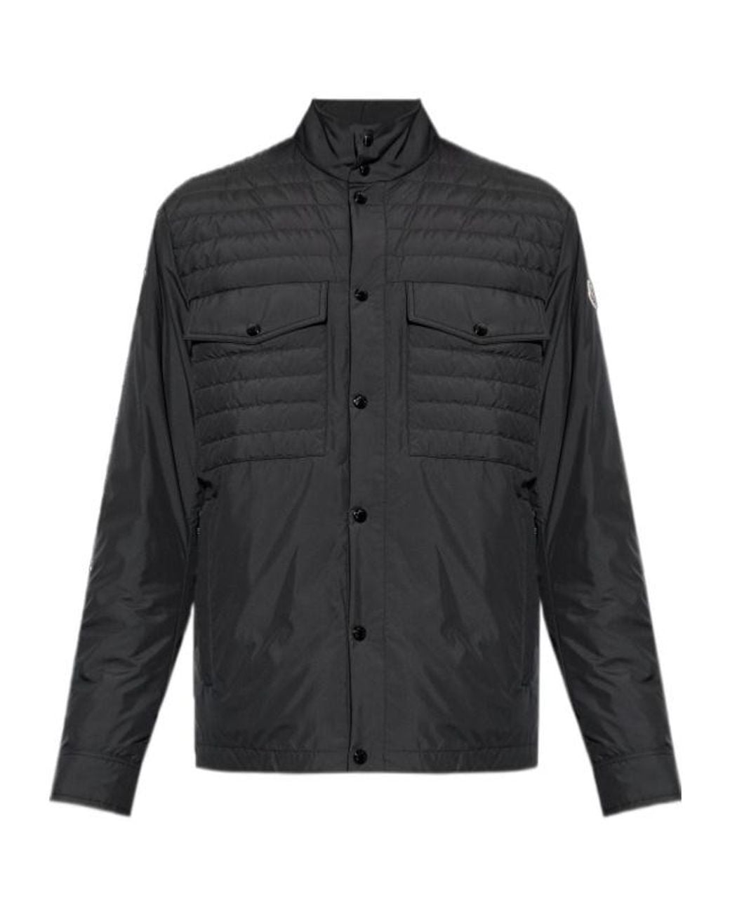 Moncler Gray Vnorviane Quilted Down Jacket for men