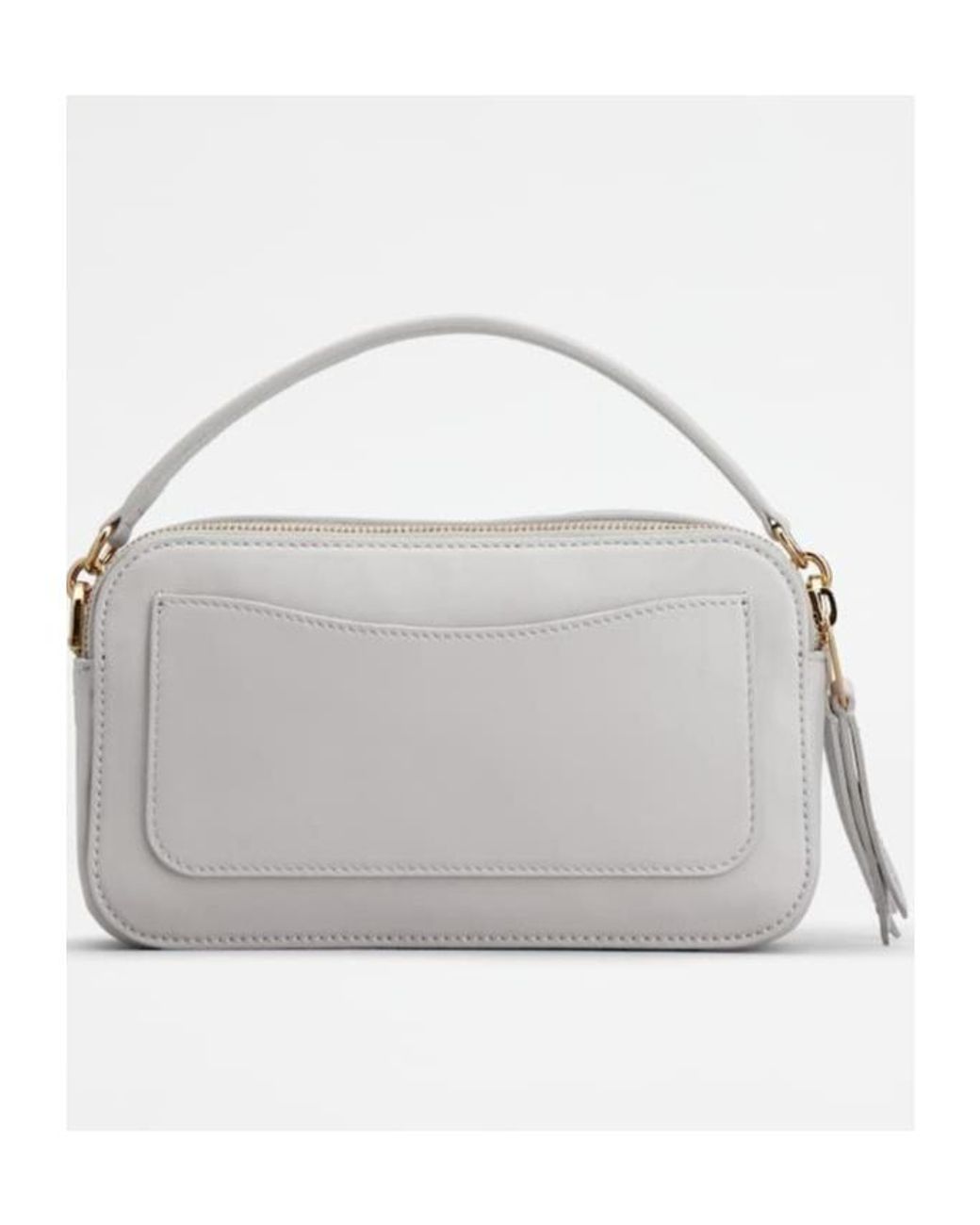 Tod's Gray T Timeless Crossbody Bag