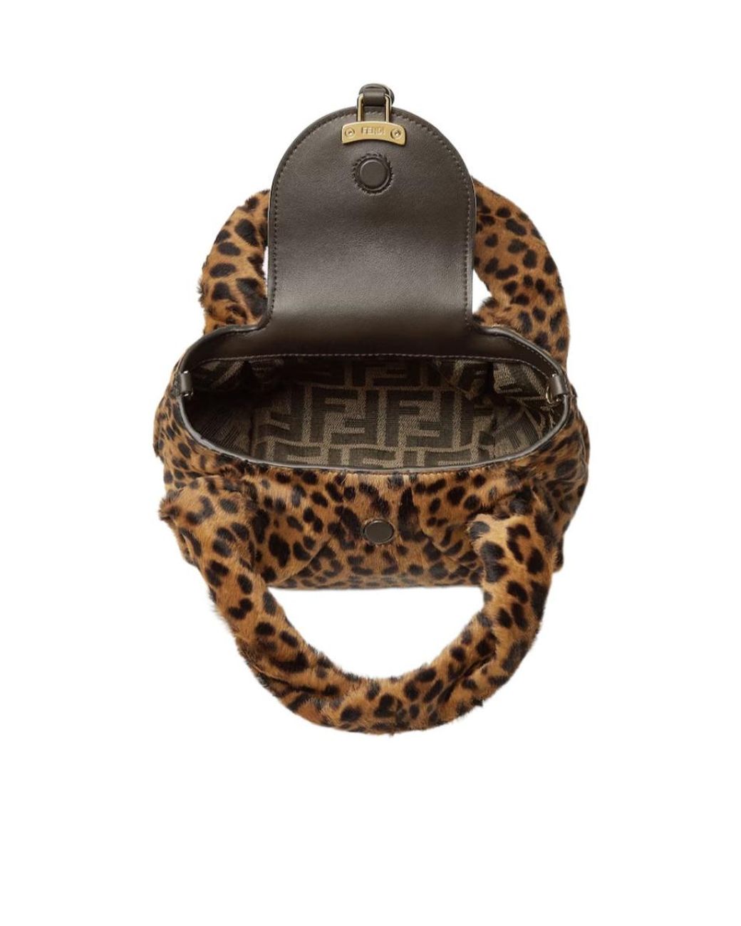 Fendi Brown Spy Mini