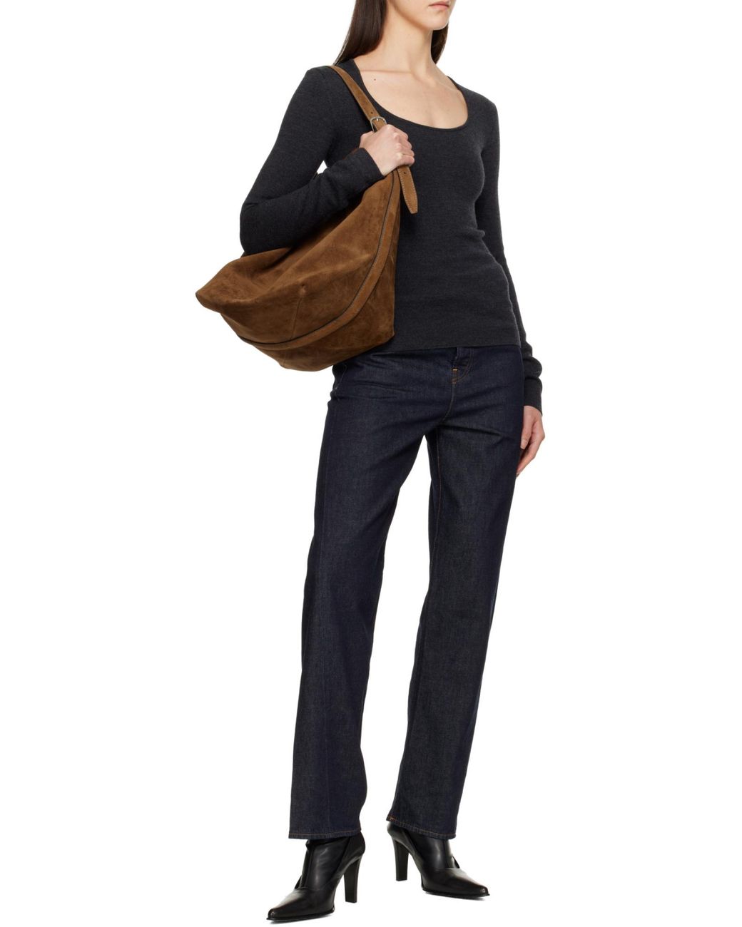 Totême Blue Belt Loop Jeans
