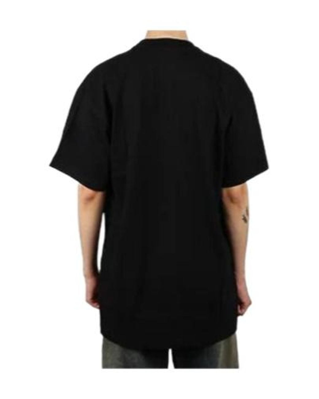 Y. Project Black Crew Neck T-Shirt for men