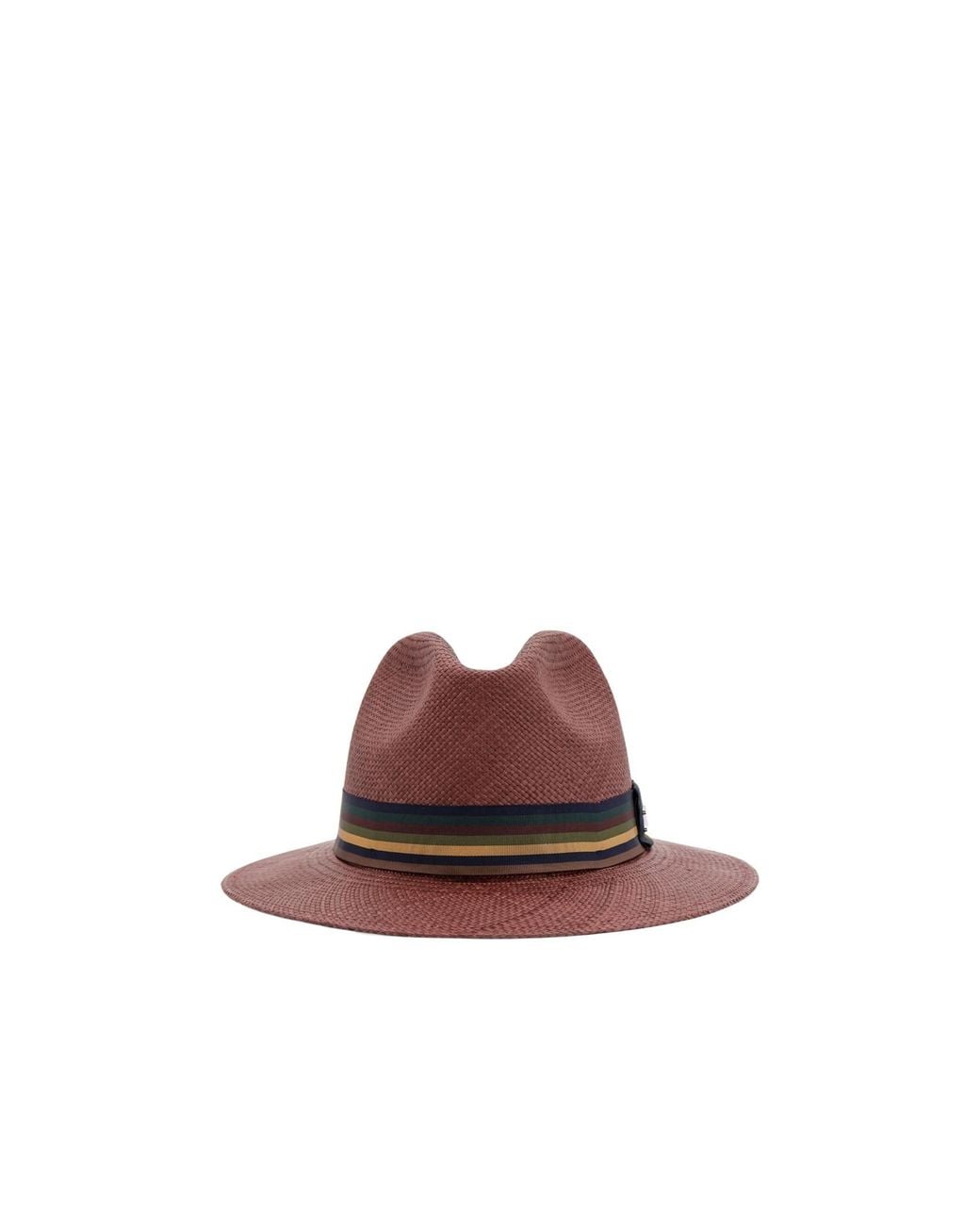 Max Mara Brown Rodesia Logo Plaque Hat