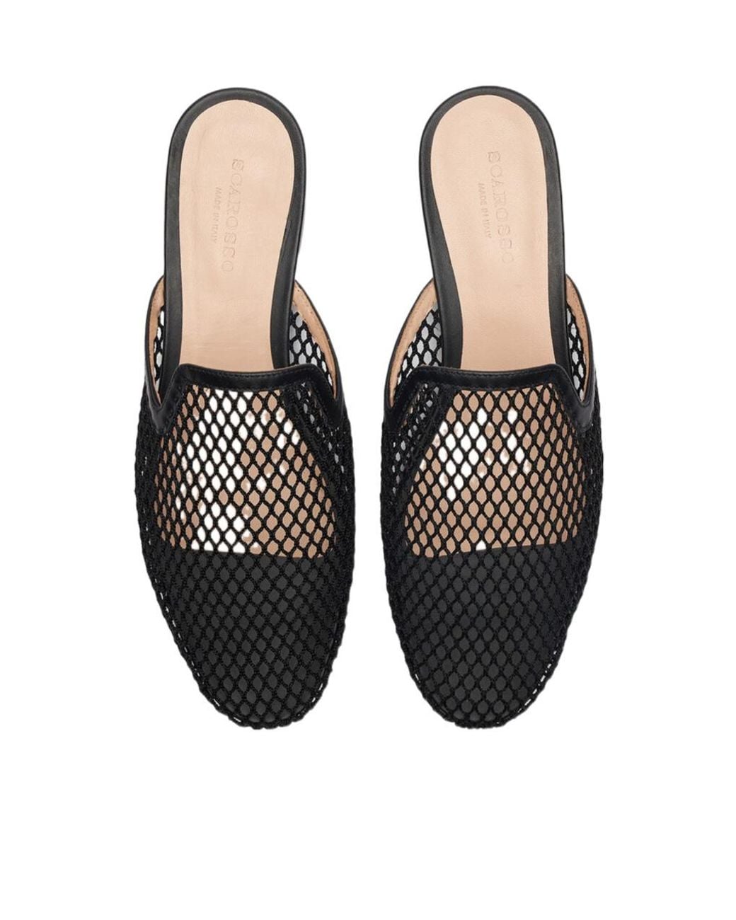 Scarosso Black Summer Gio Mules