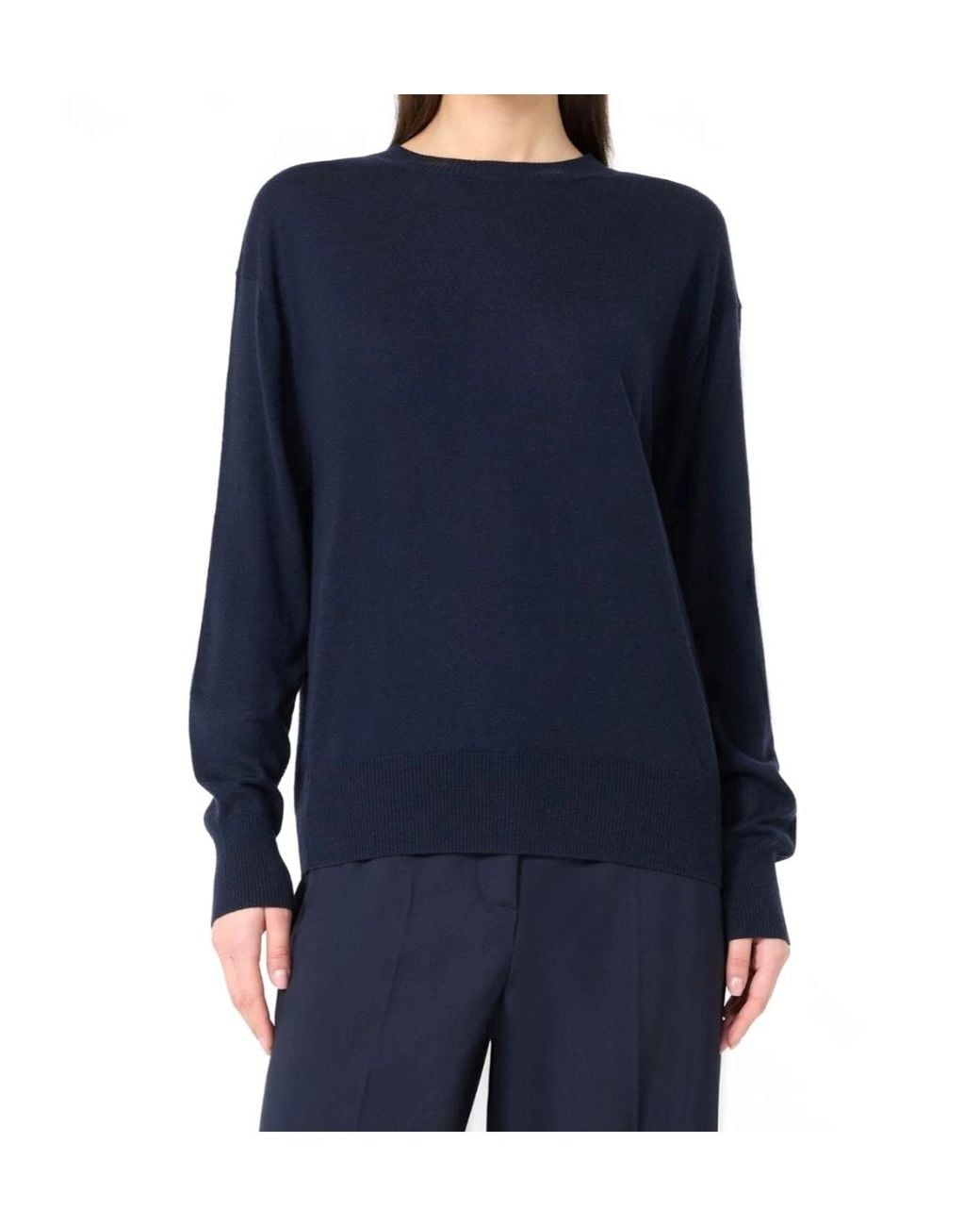 Weekend by Maxmara Blue Long-Sleeved Knitwear