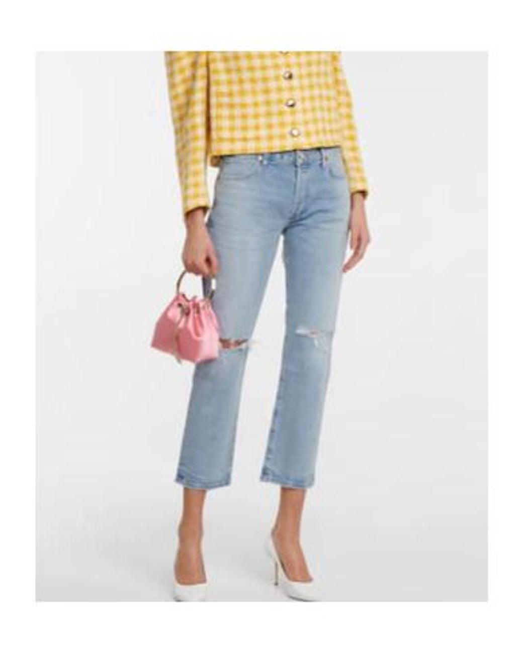 Citizens of Humanity Blue Belt-Loop Jeans