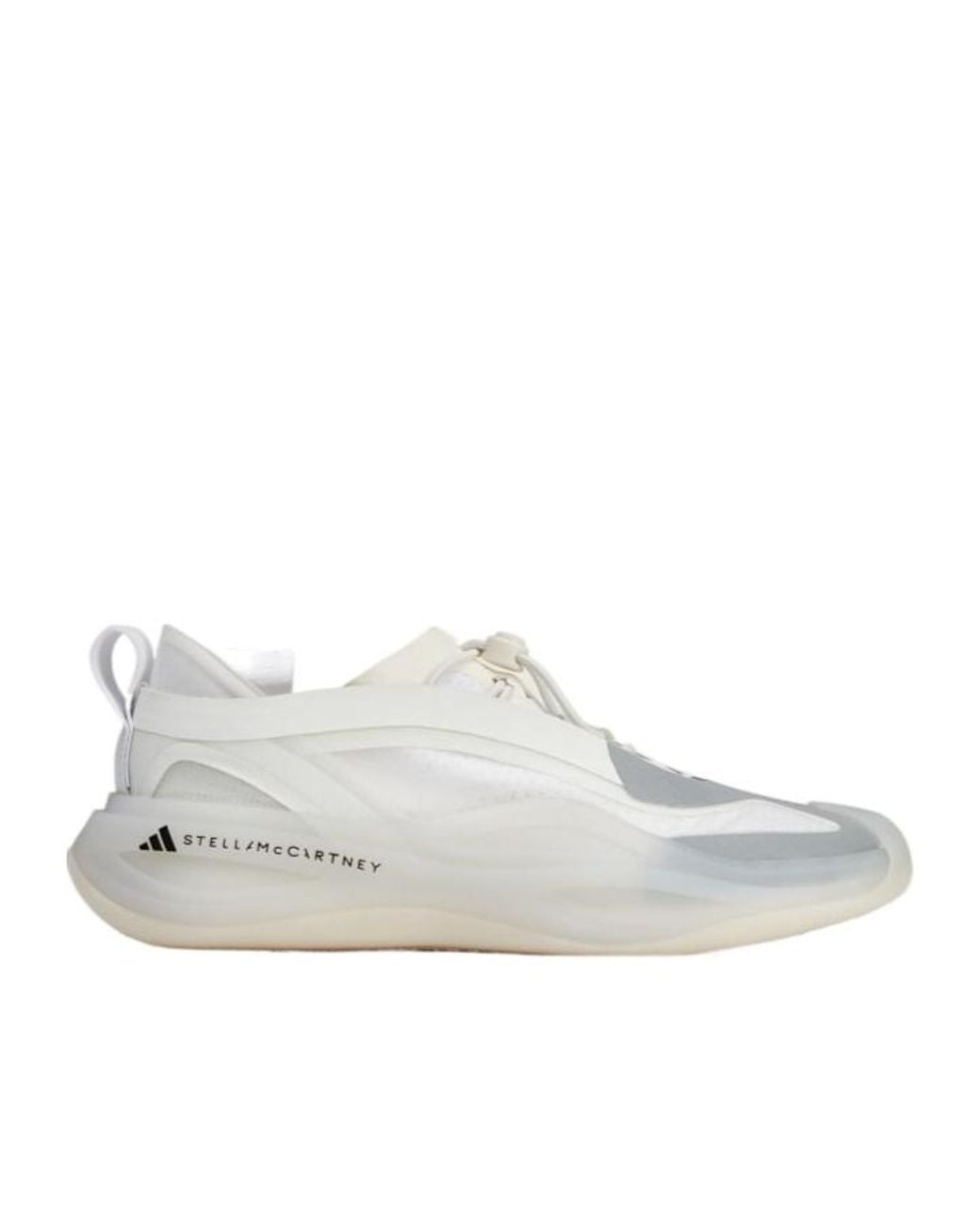 Adidas By Stella McCartney White Sportswear Low Ground Sneakers