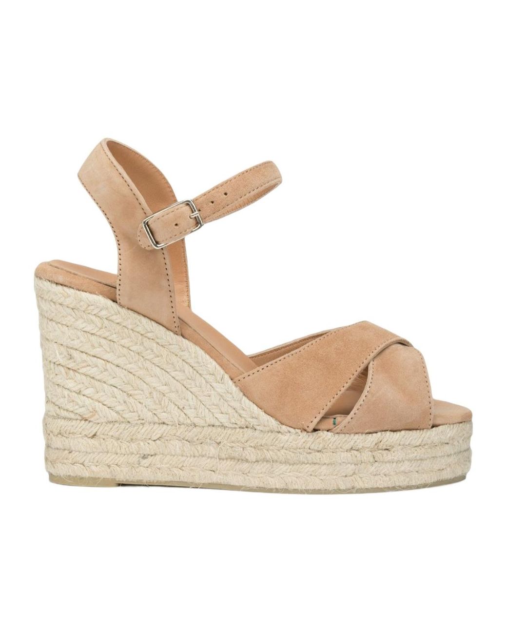 Castaner Natural Blaudell Raffia Wedge Espadrilles Sandal