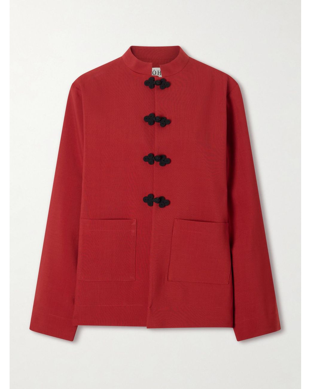 Rohe Red Pankou Closure Jacket