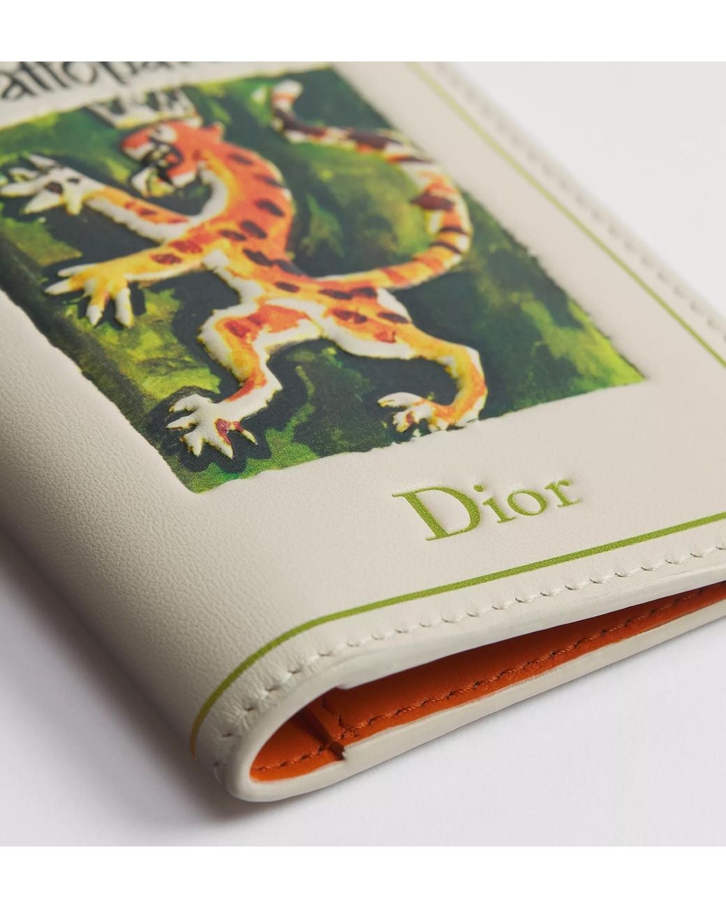 Dior Gray Bifold Card Holder for men