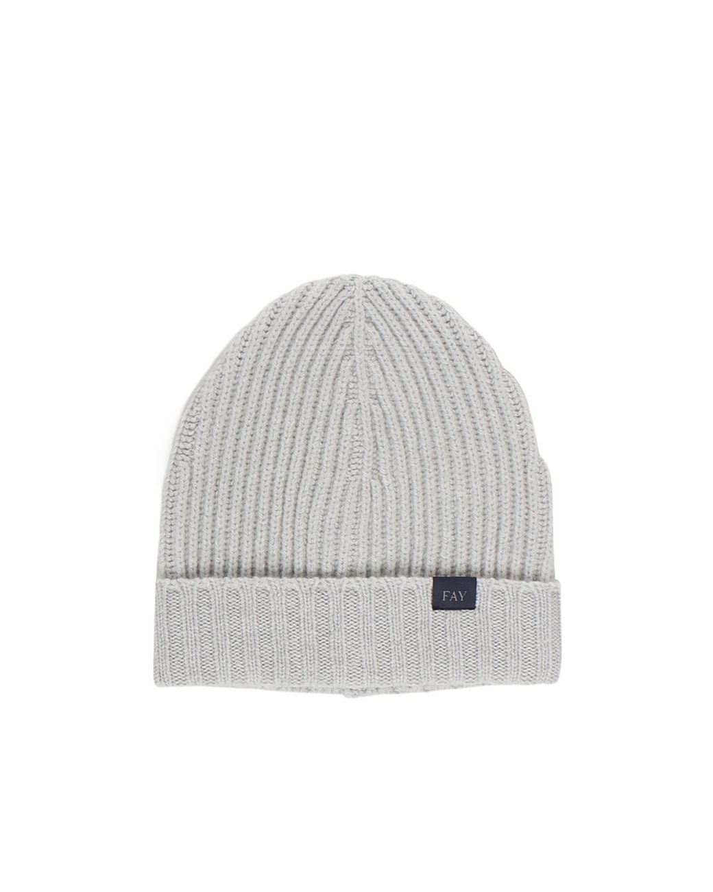 Fay Gray English Rib Beanie Hat for men