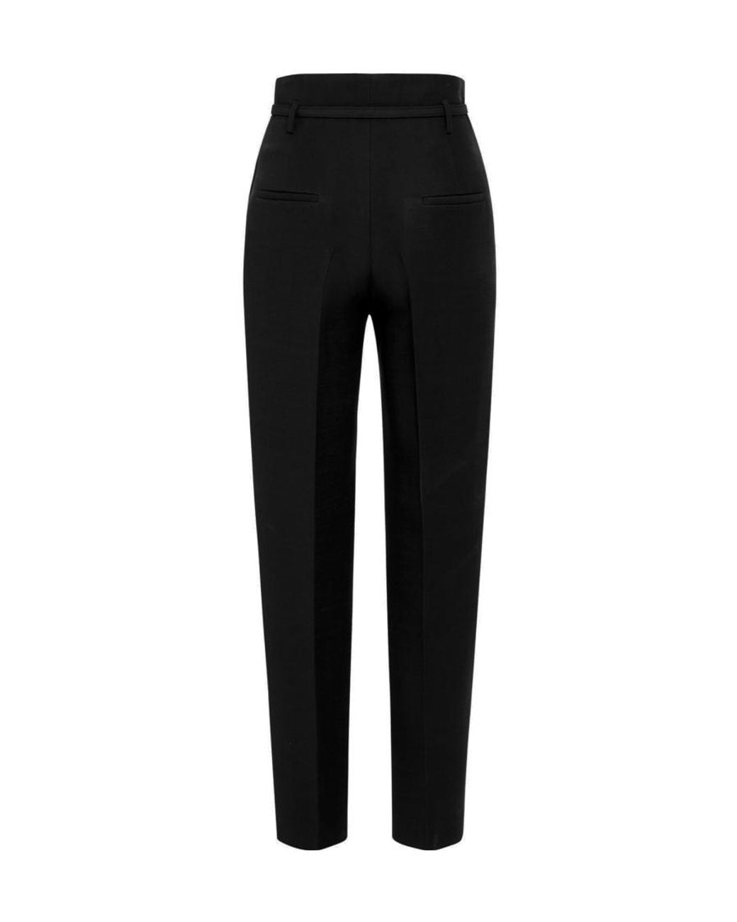 Dior Black Wool Casual Pants
