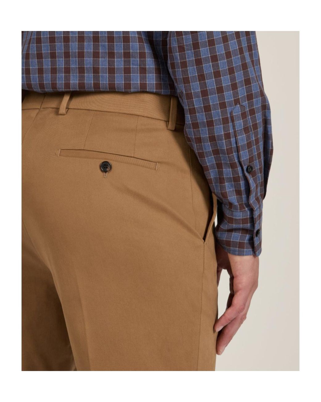 Incotex Natural Tapered Fit Flexpant for men