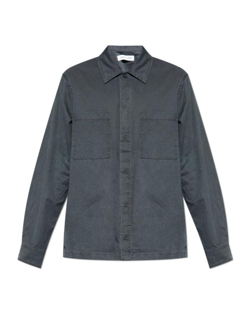 Samsøe & Samsøe Blue Samsøe Samsøe Sataka Utility Shirt for men