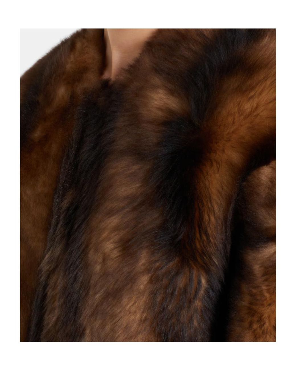 Nili Lotan Brown Elan Long-Sleeved Casual Jacket