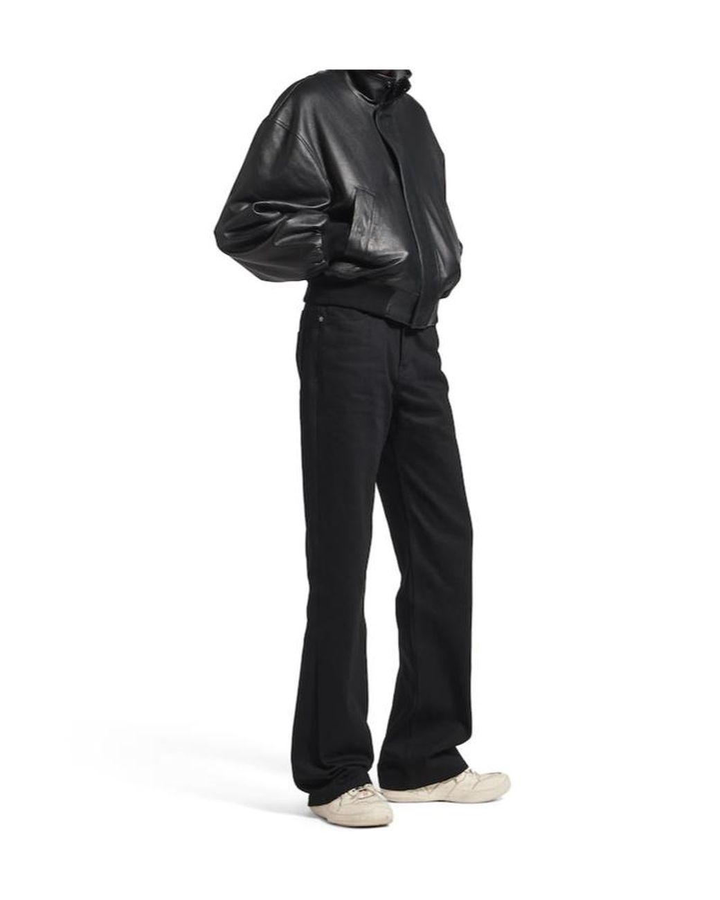 Balenciaga Black Straight-Leg Jeans