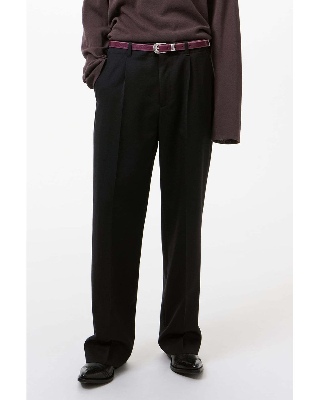 Our Legacy Black Borrowed Chino Pants for men