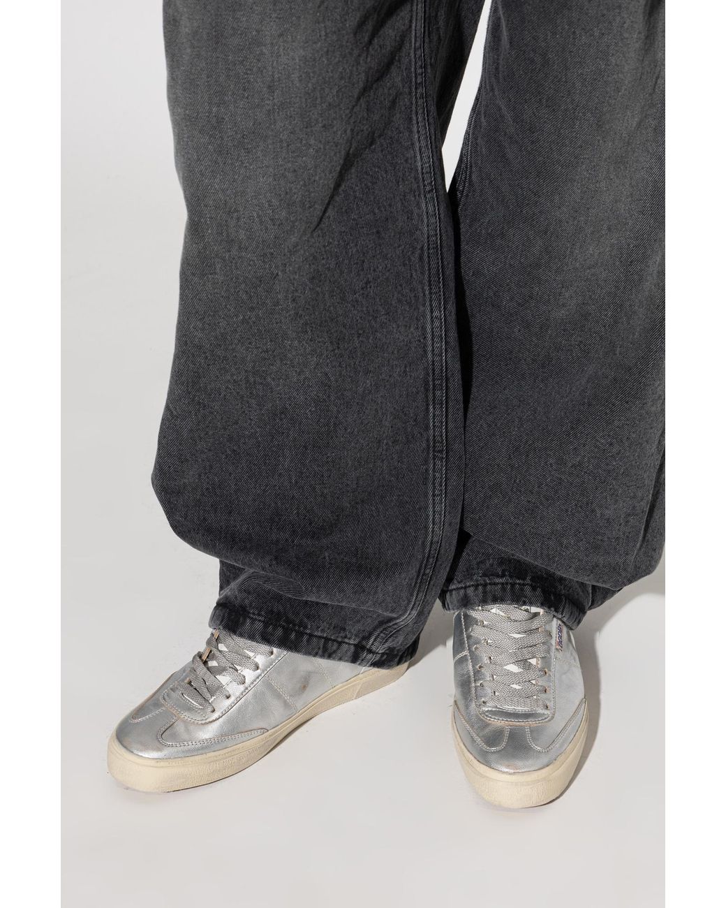 Golden Goose Deluxe Brand White Soul Star Low-Top Sneakers for men