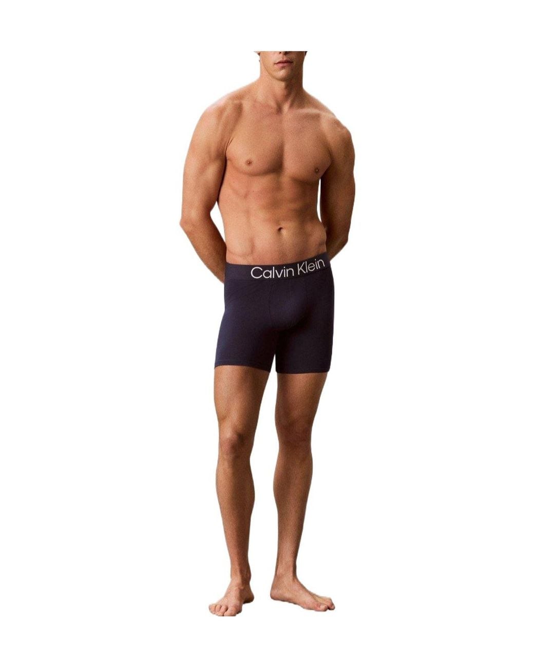 Calvin Klein White Solid Color Single Boxer for men