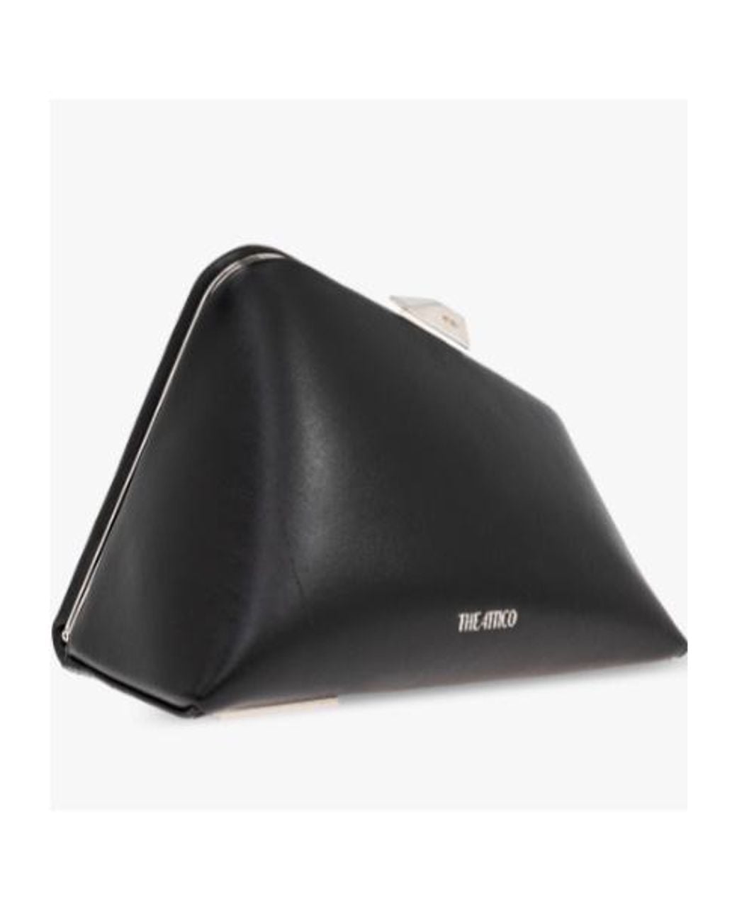 The Attico Black The Midnight Clutch Bag