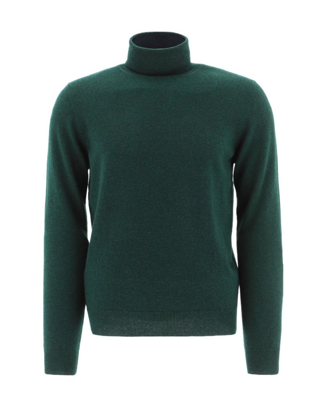 Malo Green Rollneck Knitted Jumper for men