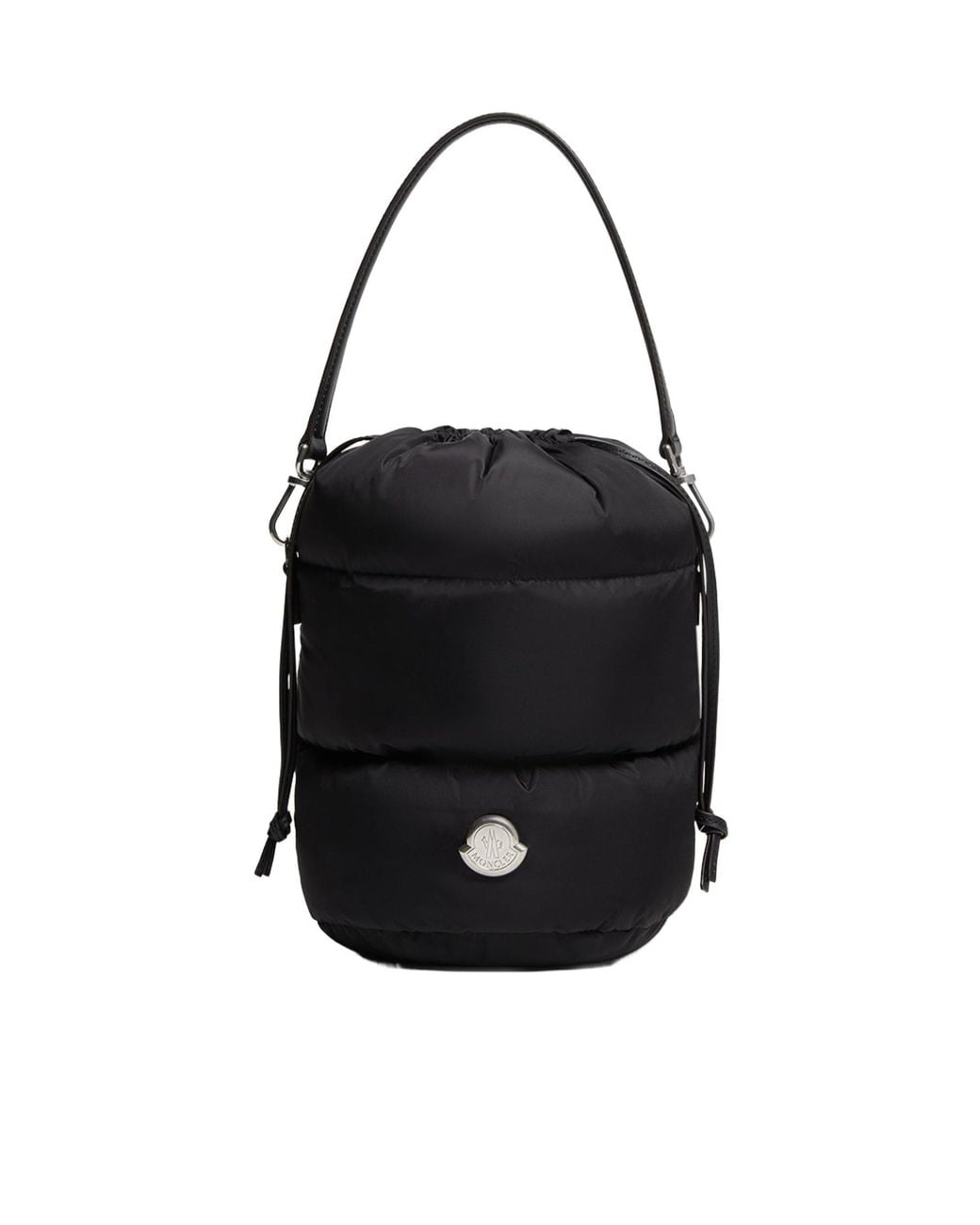 Moncler Black Caradoc Nylon Bucket Bag
