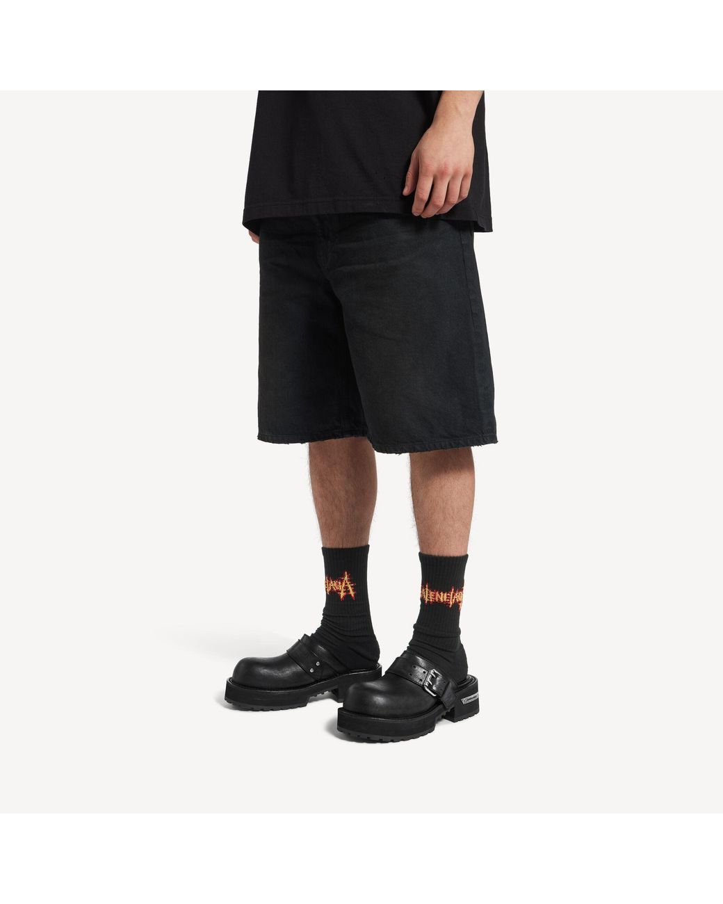 Balenciaga Black Venom Mule for men