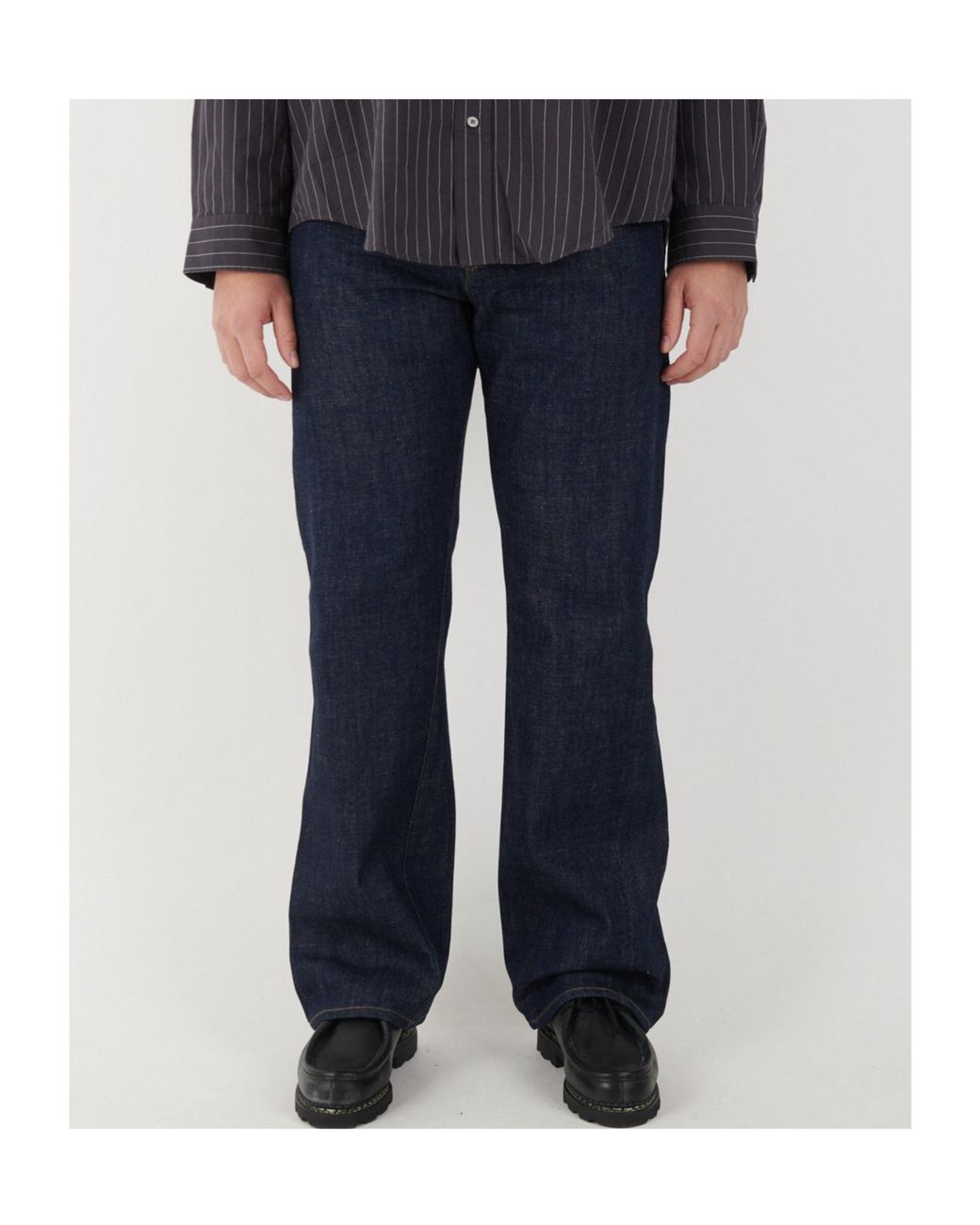 sunflower Blue Straight Leg Jeans for men