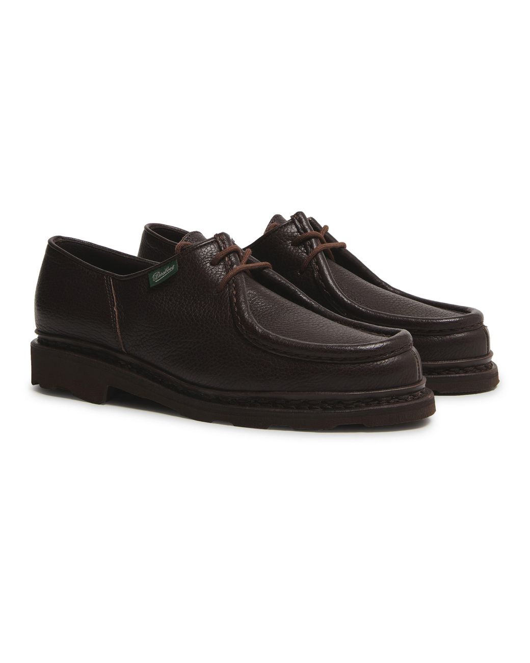 Paraboot Black Michael Derby Shoes