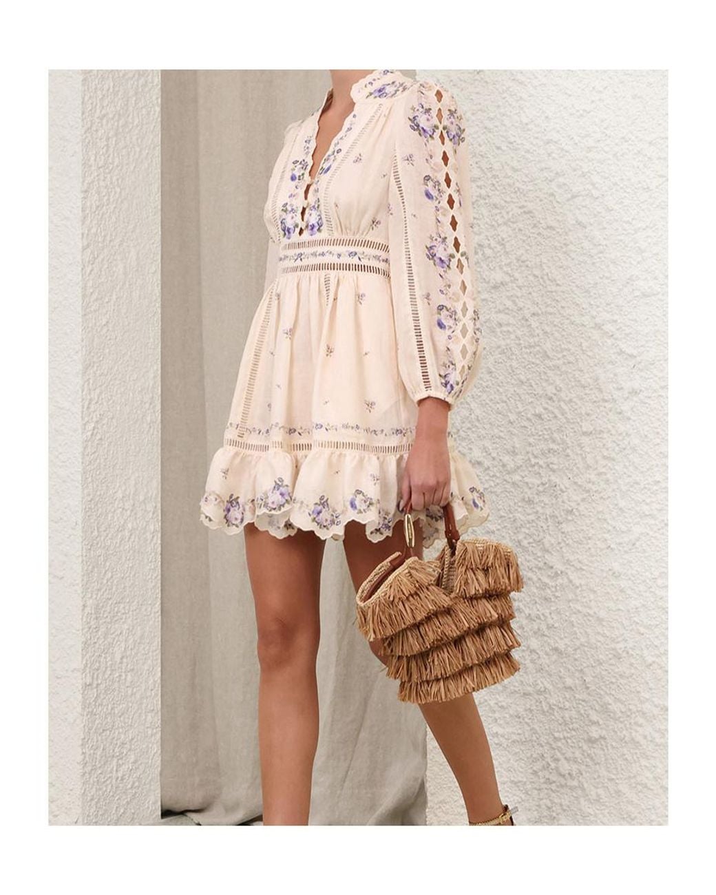 Zimmermann Natural Patience Mini Dress