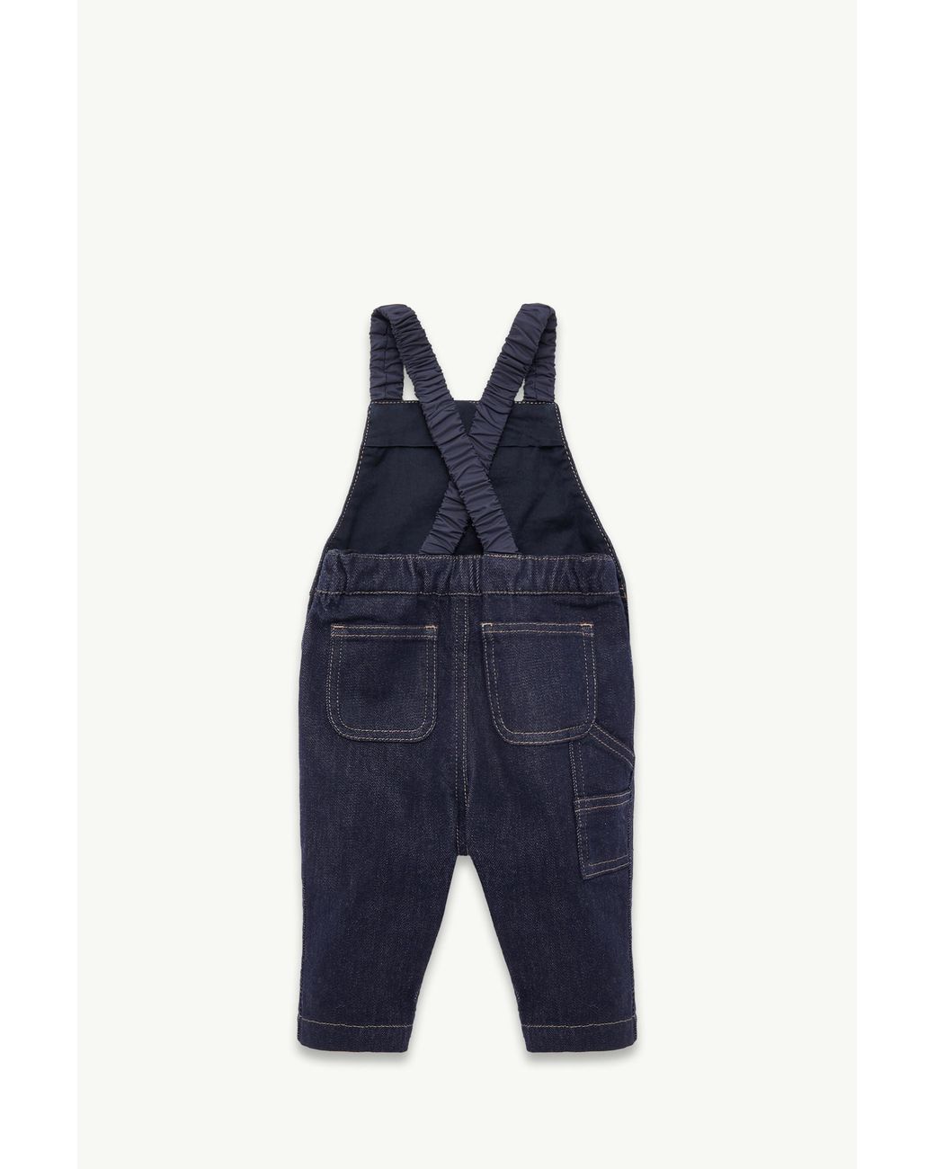 Moncler Blue Denim Overalls