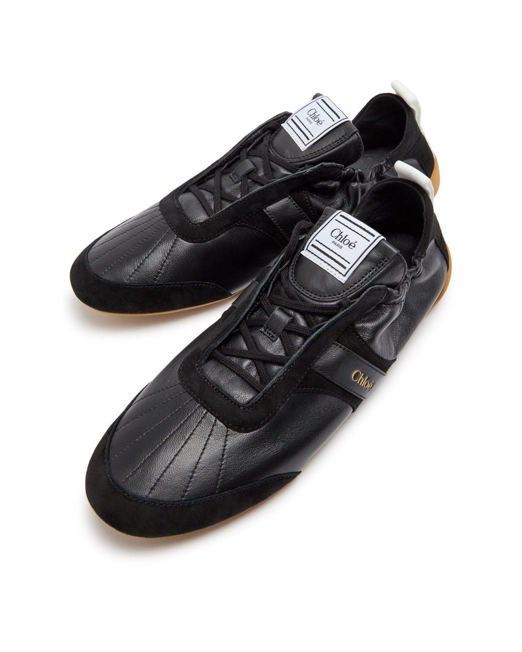 Chloé Black Jianpi De Xun Flat Shoes