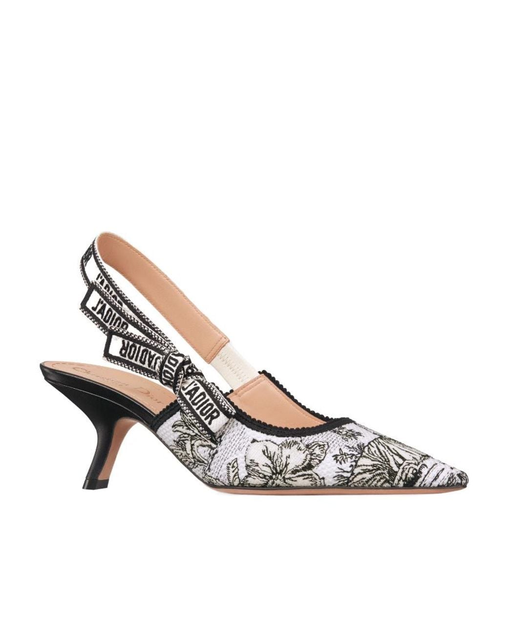 Dior Metallic J'A Slingback Pump
