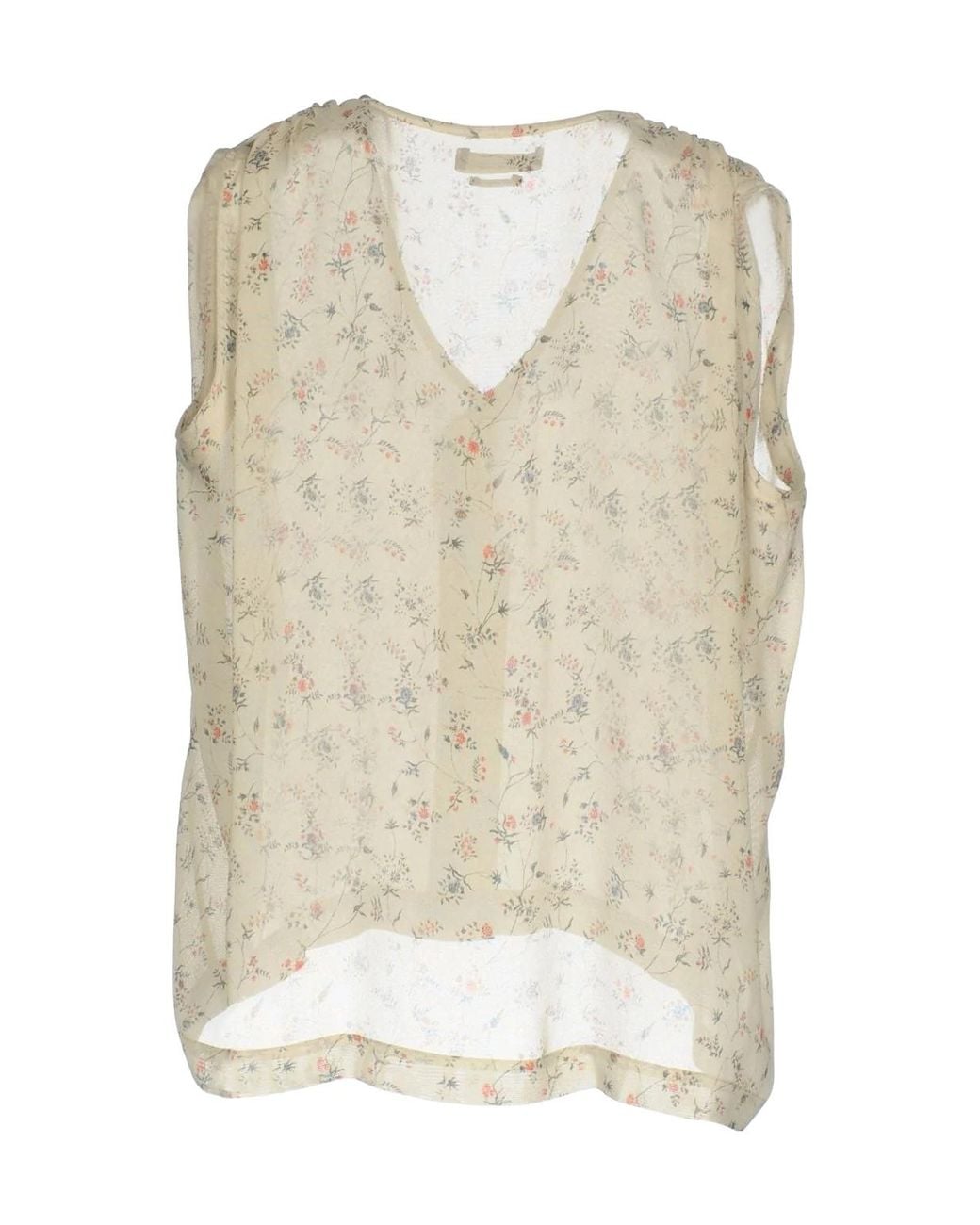 Isabel Marant Natural Floral-Print Tops