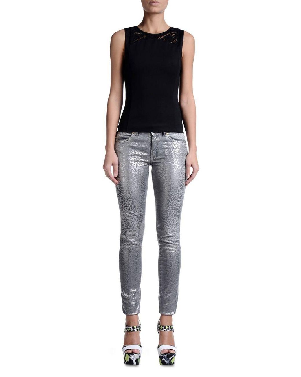 Just Cavalli Blue Skinny Jeans