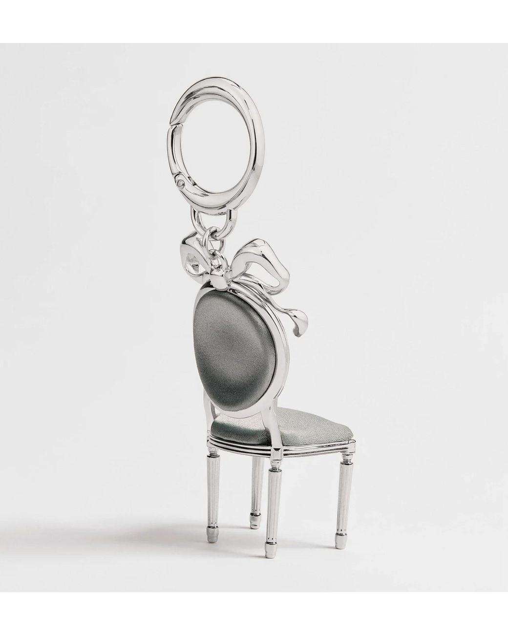 Dior White Icon Bag Charm