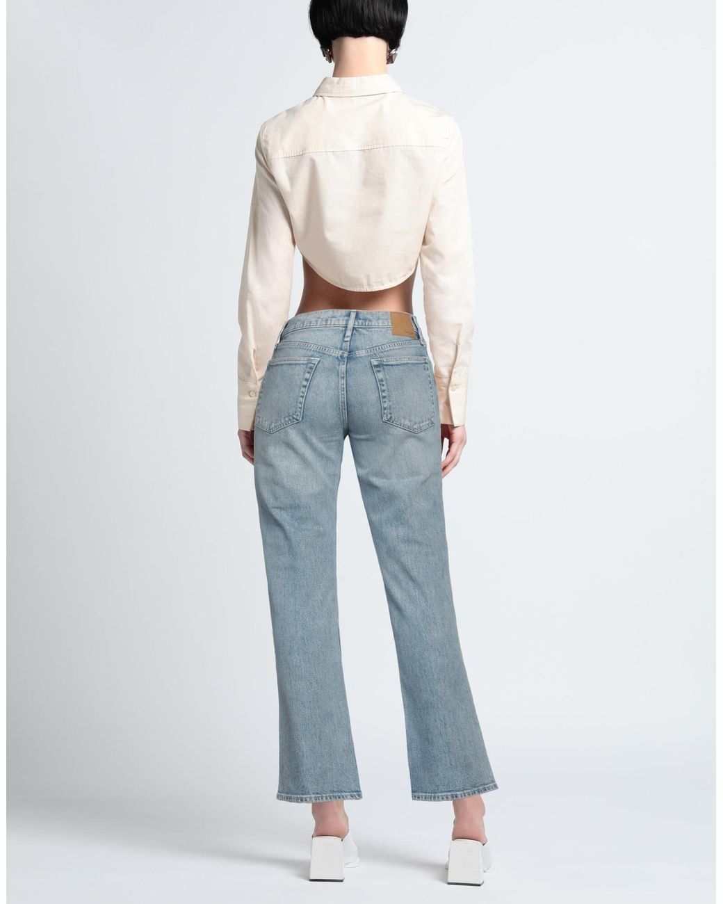 Rag & Bone Blue Denim Trousers