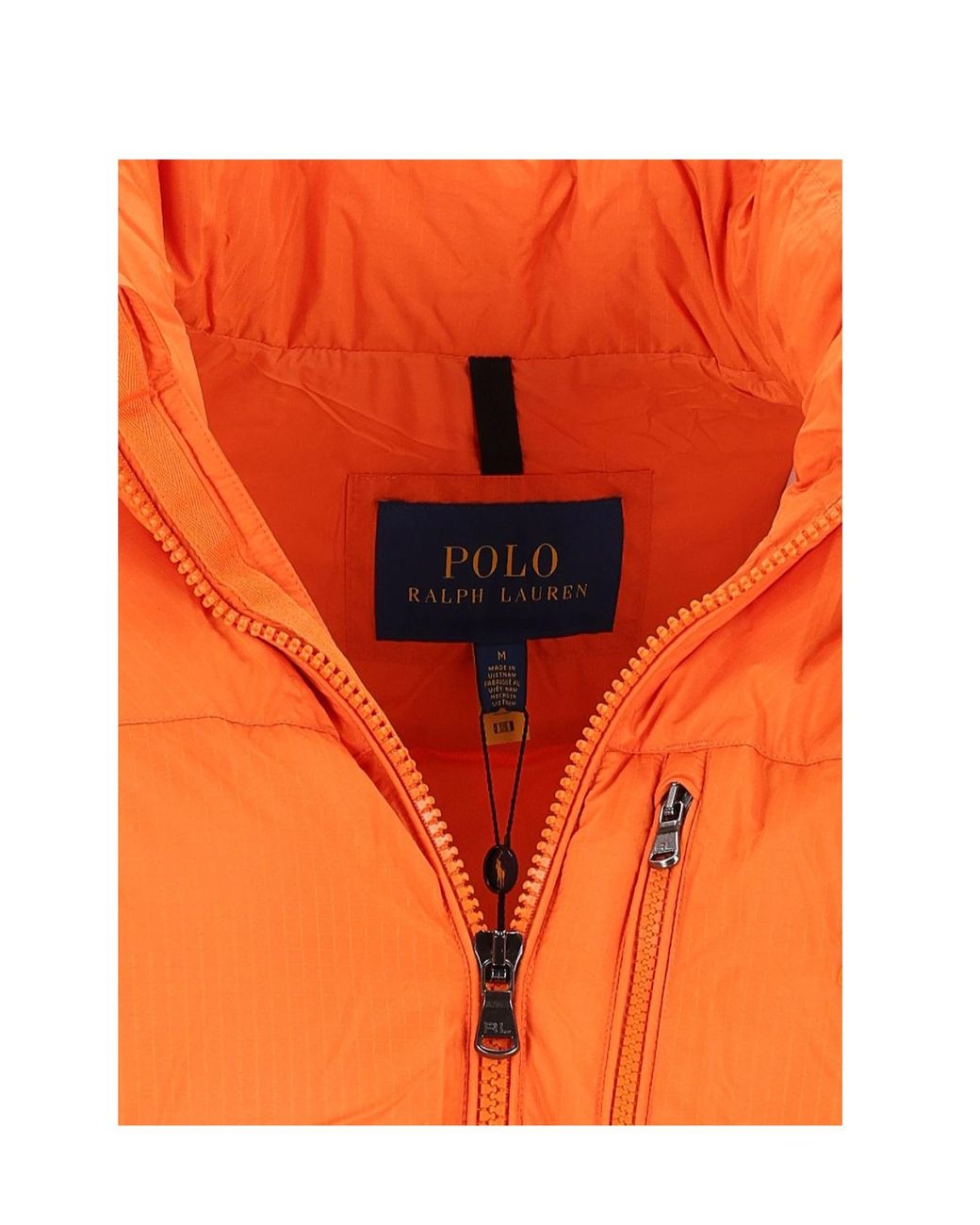 Polo Ralph Lauren Orange Long-Sleeved Padded Jacket for men
