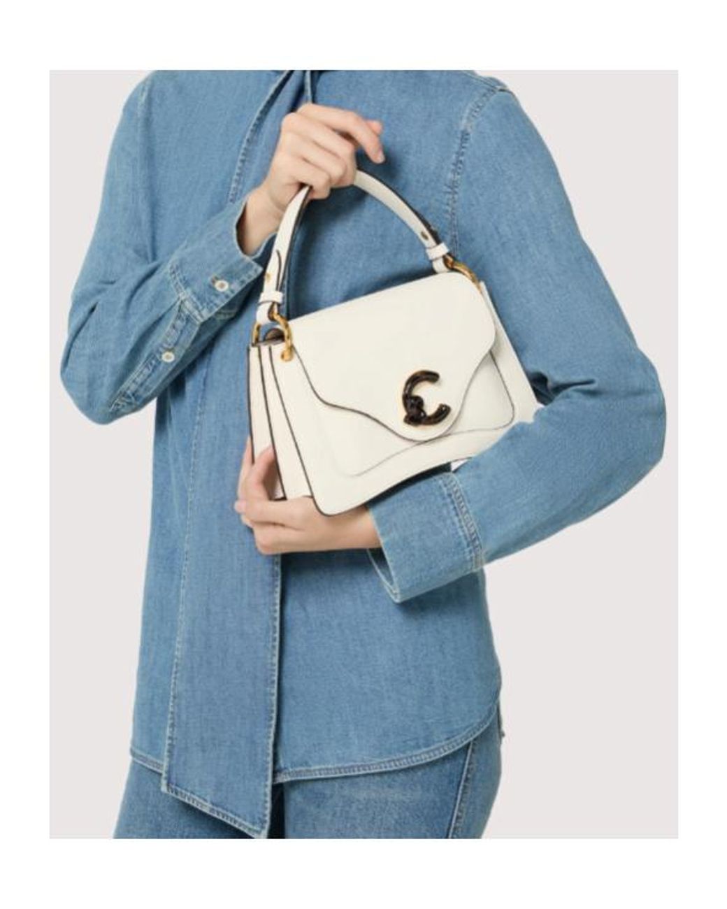Coccinelle Natural C-Me Small Tote Bag