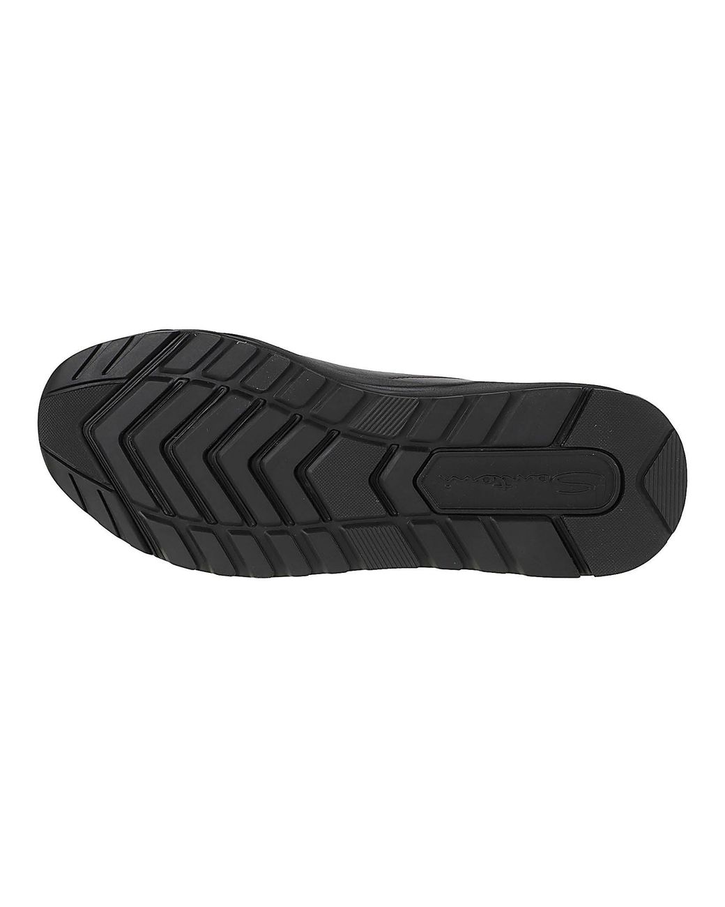Santoni Black Inno Calza Low Top Sneakers for men