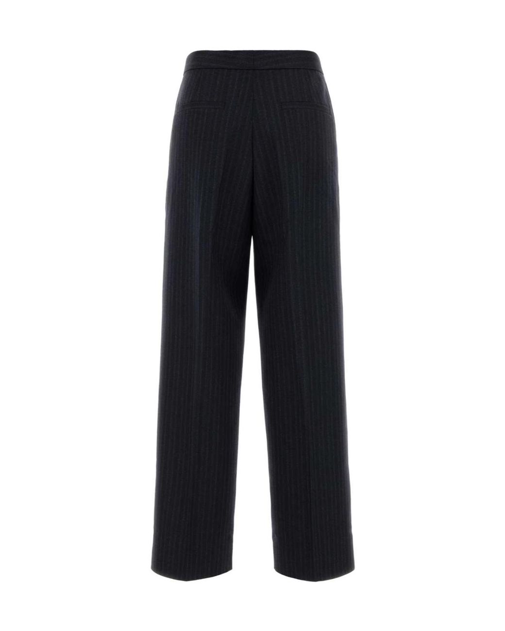 Jil Sander Blue 147 Aw 30 Pinstriped Pants