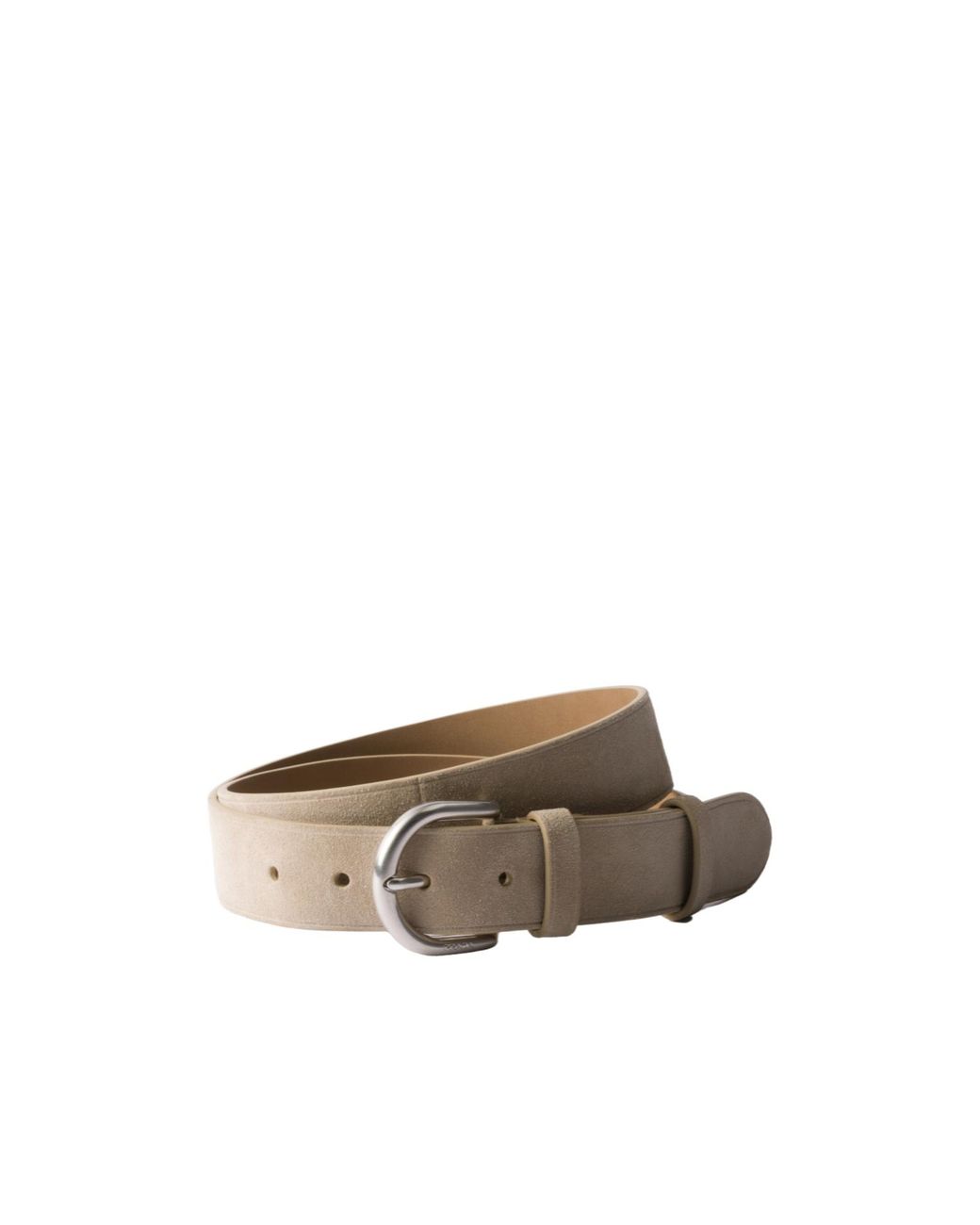 Prada Brown Suede Belt for men