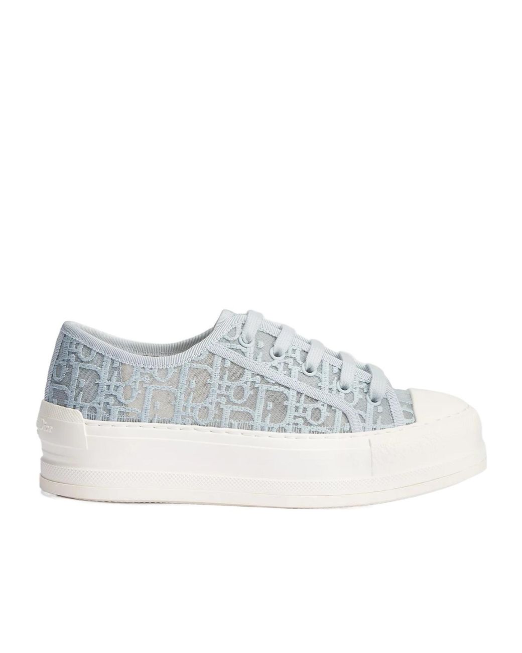 Dior Gray Walk'N' Platform Sneaker