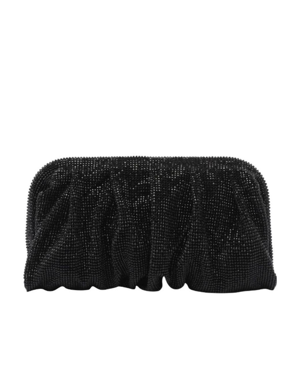 Benedetta Bruzziches Black Venus La Grande Embellished Clutch Bag