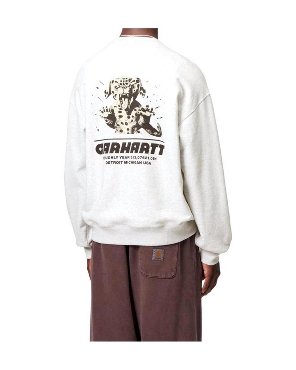 Carhartt White Wiptopia Sweatshirt for men