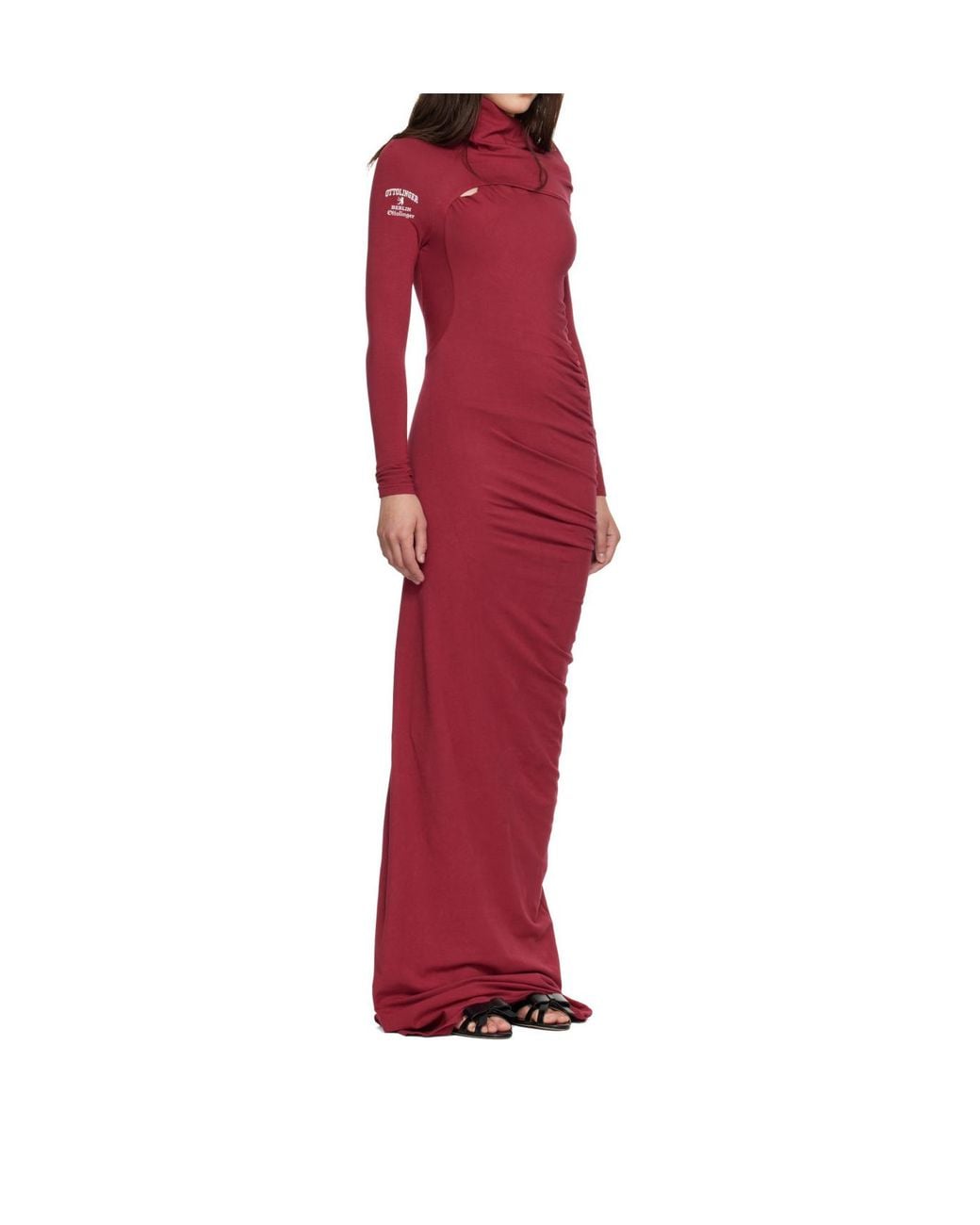 OTTOLINGER Red Long-Sleeved Dress