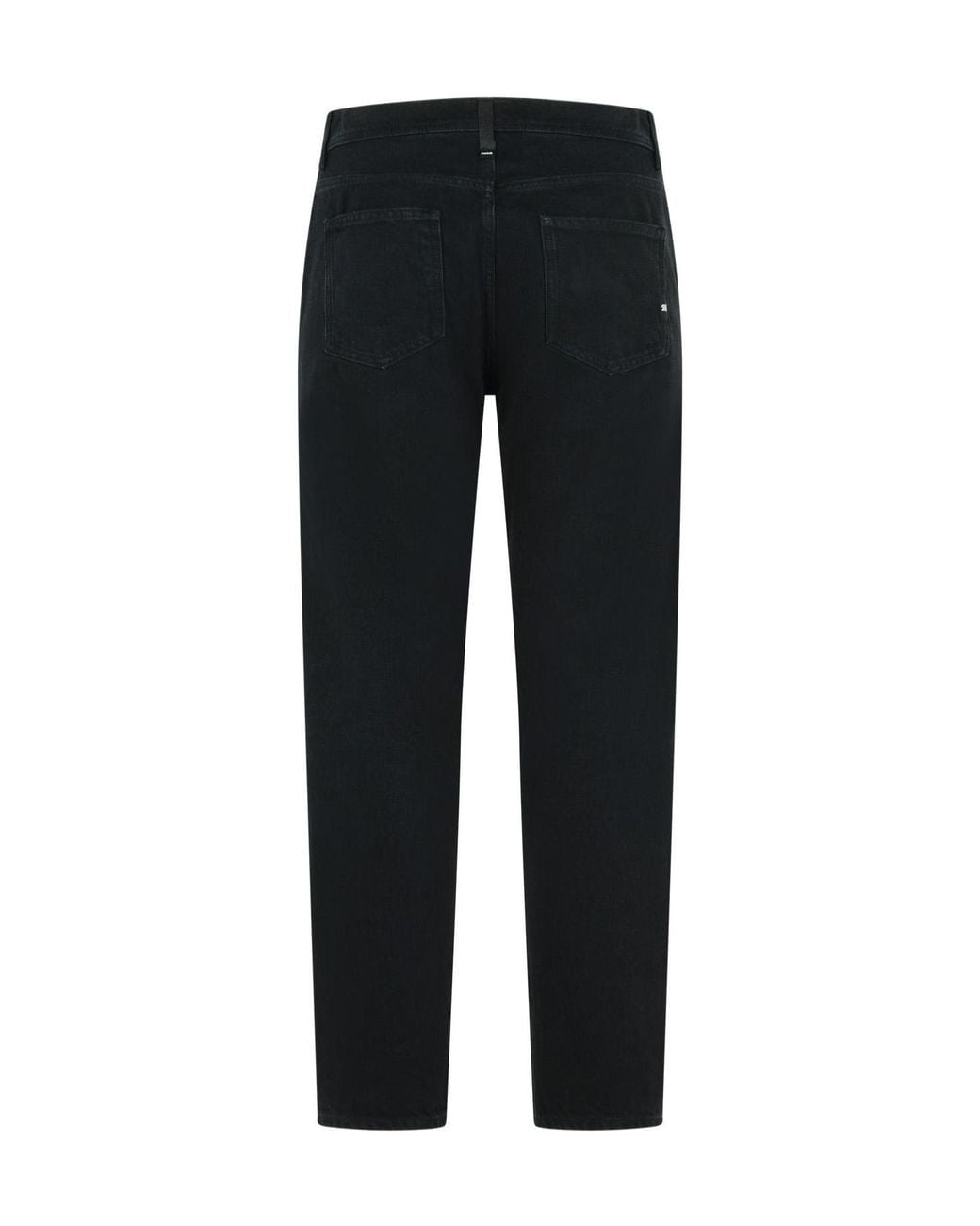 AMISH Black Classic Five-Pockets Jeans for men