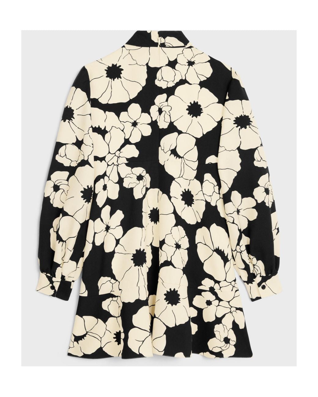 Céline White Skater Mini Dress